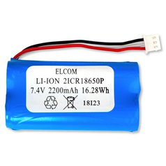 Li-Ion baterie pro Elcom Euro-50/150TEi, 7,4V 2200mAh