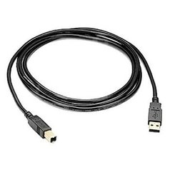 PremiumCord USB 2.0 kabel A-B, 5 m černý