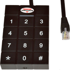 Adapter VIRTUOS RFID 125 kHz z klawiaturą do szuflad kasowych 24V